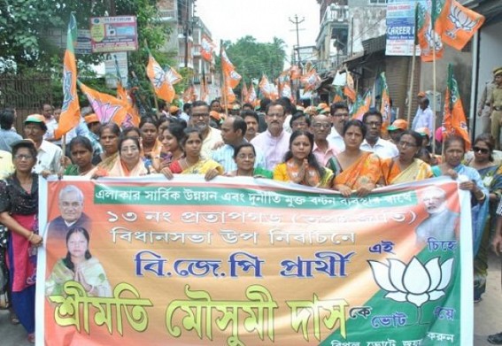 BJP all set to put surprise in by-elections; Misutilisation of poll machineries feared by opposition BJP all set to put surprise in by-elections; Misutilisation of poll machineries feared by opposition